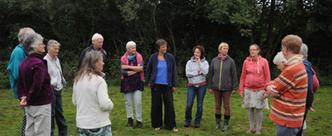 Docent creatieve vakantiecursus zingen bij Bleu et Vert in de Ardennen, Frankrijk